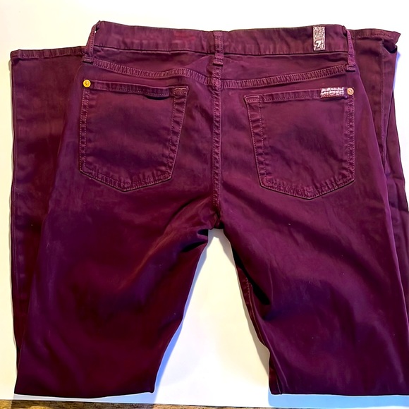 7 for all mankind skinny jeans - Picture 3 of 5